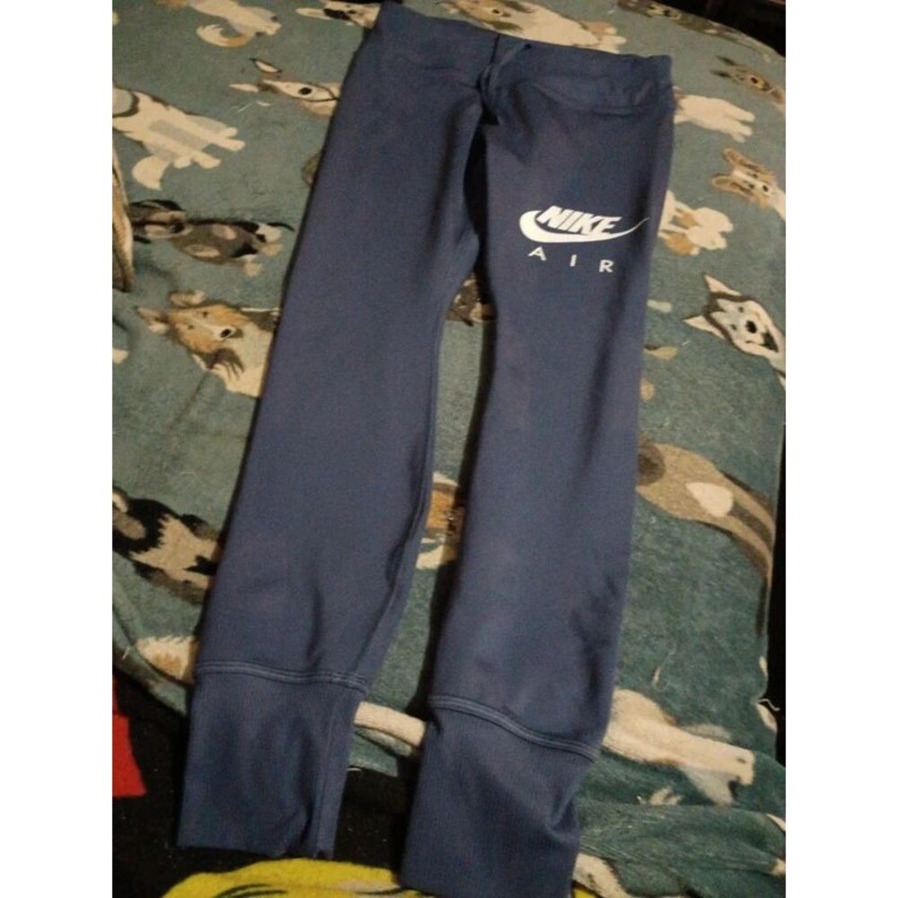 Women's size medium Nike air blue leggings-c123